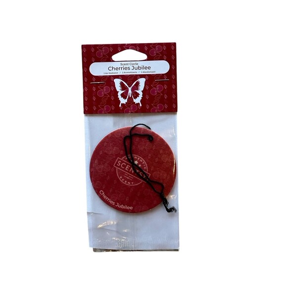 Bundle 1 Scentsy Cherries Jubile & 3 Sentworx Cherry Splash Air Freshener - Picture 3 of 3